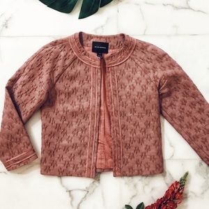 Pink Detailed Club Monaco Blazer